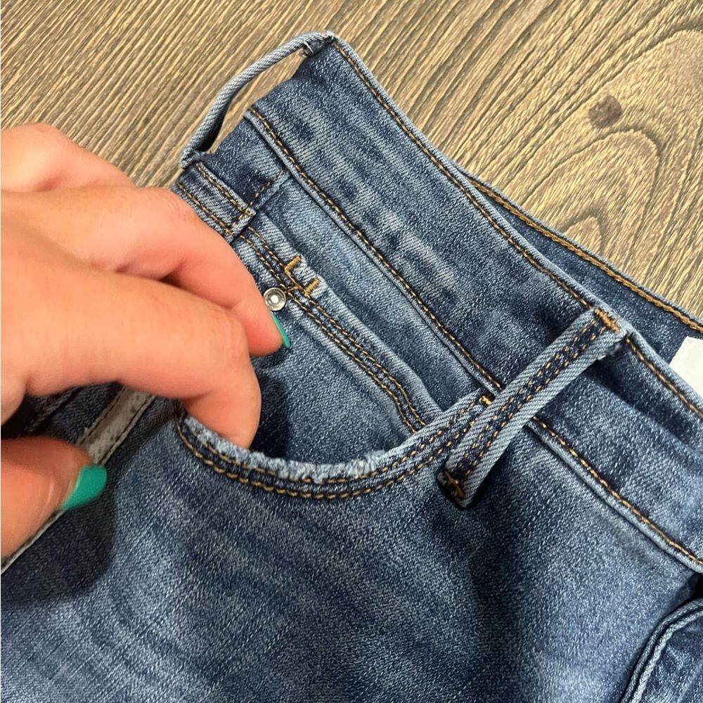 Skinnygirl Womens Broadway High Rise Skinny Jeans Medium Wash Blue Size 27/4 - Picture 4 of 12